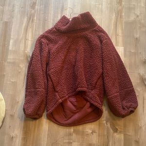 Maroon pullover lululemon athletica
